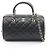 Chanel Matelassé 2-Way Handtasche Schwarz