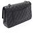 Timeless Borsa a tracolla Chanel Matelassé Double Flap Nero - vista 2