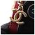 Chanel Matelassé Camera Bag Black Dark red - view 9