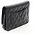 Timeless Borsa a tracolla Chanel Matelassé in pelle Caviar Nero - vista 2