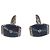 Faberge Blue Enamel and Diamond Cufflinks White Silver hardware