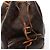 Zaino/Borsa Louis Vuitton Montsouris GM Marrone - vista 9