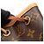 Zaino/Borsa Louis Vuitton Montsouris MM Marrone - vista 8