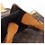 Zaino/Borsa Louis Vuitton Montsouris GM Monogram Marrone - vista 15
