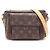 Borsa a Spalla Louis Vuitton Vivacite PM Marrone Monogramma