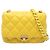 Borsa a Spalla Chanel Mini Matelassé Giallo