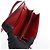 Céline Borsa a Spalla Celine Classic Teen Box Rosso - vista 3