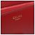 Céline Borsa a Spalla Celine Classic Teen Box Rosso - vista 4
