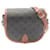 Céline Borsa a Spalla Celine Folco Medium Bag Triomphe Marrone Nero