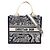 Christian Dior Dior Book Tote Small Cru Azul marinho