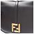 Borsa a Spalla Fendi Camon Medium Nero - vista 8