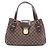 Borsa Louis Vuitton Greet Marrone Damier ebene