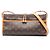Borsa a tracolla lunga Popincourt Louis Vuitton Marrone