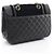 Borsa a tracolla Chanel Matelassé nera Nero - vista 2