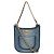 Borsa a Spalla Chanel Matelassé Hobo Blu