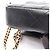 Zaino/Borsa Chanel Matelassé Square Chain Nero - vista 10
