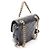 Zaino/Borsa Chanel Matelassé Square Chain Nero - vista 2
