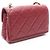 Borsa a tracolla Chanel Matelassé Small in Bordeaux Bordò - vista 2
