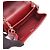 Borsa a tracolla Chanel Matelassé Small in Bordeaux Bordò - vista 3