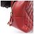 Borsa a tracolla 2-way con manico Chanel Matelassé Rosso - vista 13