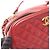 Borsa a tracolla 2-way con manico Chanel Matelassé Rosso - vista 8