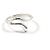 Tiffany & Co. Elsa Peretti Freeform Teardrop Ring Silber
