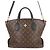 Louis Vuitton Monogram Flower Zipped Tote MM M44347 Nero