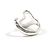 Tiffany & Co Tiffany Open Heart Elsa Peretti Ring Silber - Ansicht 2