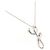 Tiffany & Co. Alphabet Buchstabe Y Halskette Silber