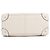Borsa a tracolla Gucci in pelle bianca con logo GG in rilievo Bianco - vista 3