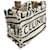 Céline Borsa Celine Cabas Thais Small Nero Bianco  - vista 7