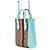 Borsa Gucci Interlocking G Tiger GG Supreme Beige Arancione Blu chiaro - vista 2