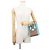 Borsa Gucci Interlocking G Tiger GG Supreme Beige Arancione Blu chiaro - vista 4