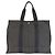 Hermès Hermes Herline GM Tote Bag Polyamid Polyester Grau - Ansicht 2