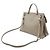 Bolsa Gucci Bamboo Daily Medium de couro Cinza - vista 2