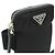 Prada Nylon Triangle Logo 2WAY Handy-Tasche Schwarz - Ansicht 7