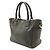 Loewe Anagram Handtasche aus Nappaleder Grau - Ansicht 2