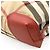 Zaino Burberry Nylon Leather House Check Marrone Beige - vista 3