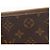 Louis Vuitton Monogram Canvas Compact Zippy Wallet Braun - Ansicht 8