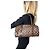 Borsa a Spalla Louis Vuitton Papillon 30 Damier Ebene Marrone - vista 10