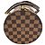 Borsa a Spalla Louis Vuitton Papillon 30 Damier Ebene Marrone - vista 3