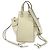 Loewe Hammock Mini-Beuteltasche aus Leder Ivory Weiß