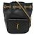Borsa a secchiello mini Joe in pelle Yves Saint Laurent Nero