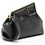 Zucca Borsa a tracolla Fendi First Medium in agnello Fendi Nero - vista 2