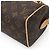Borsa Louis Vuitton Monogram Speedy Bandouliere 20 Marrone - vista 3