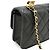 Borsa in pelle Chanel Matelasse Coco Mark Nero - vista 4