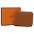Hermès Monedero compacto Azap Silk'in Hermes Castaño - vista 8