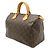 Borsa Louis Vuitton Monogram Speedy 30 Marrone - vista 2