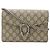 Borsa a tracolla Gucci Dionysus GG Supreme con catena Marrone Beige