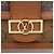 Borsa a Spalla Louis Vuitton Reverse Monogram Dauphine MM Marrone - vista 9